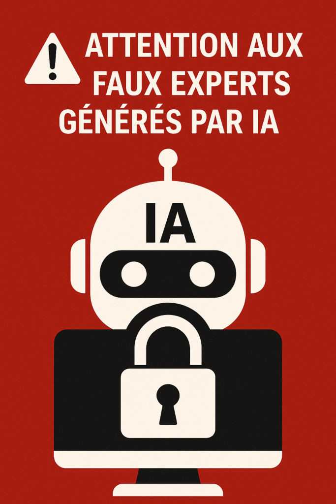 Attention aux faux experts générés par IA